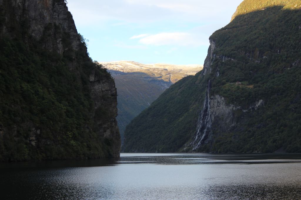 Geirangerfjord, les sept soueurs